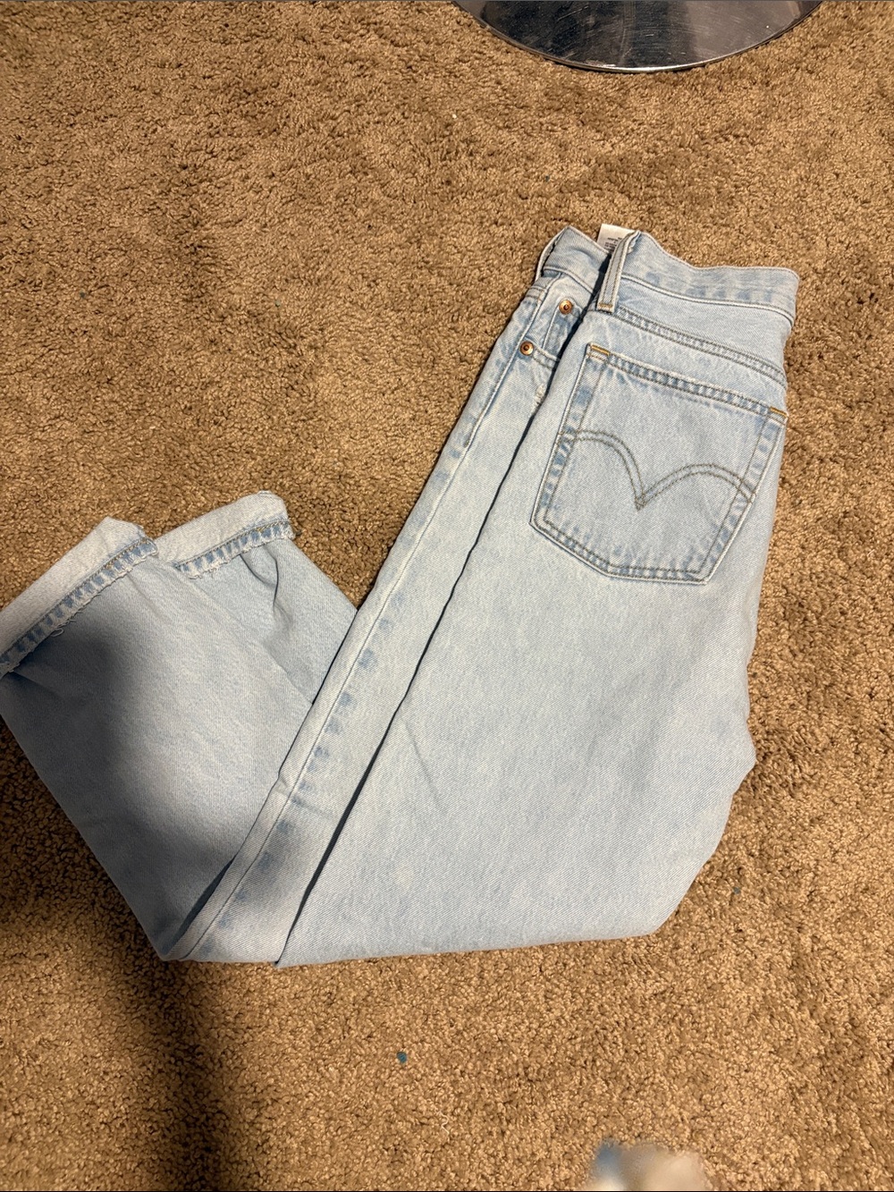 Levi's Light Blue Straight Leg Women's Jeans